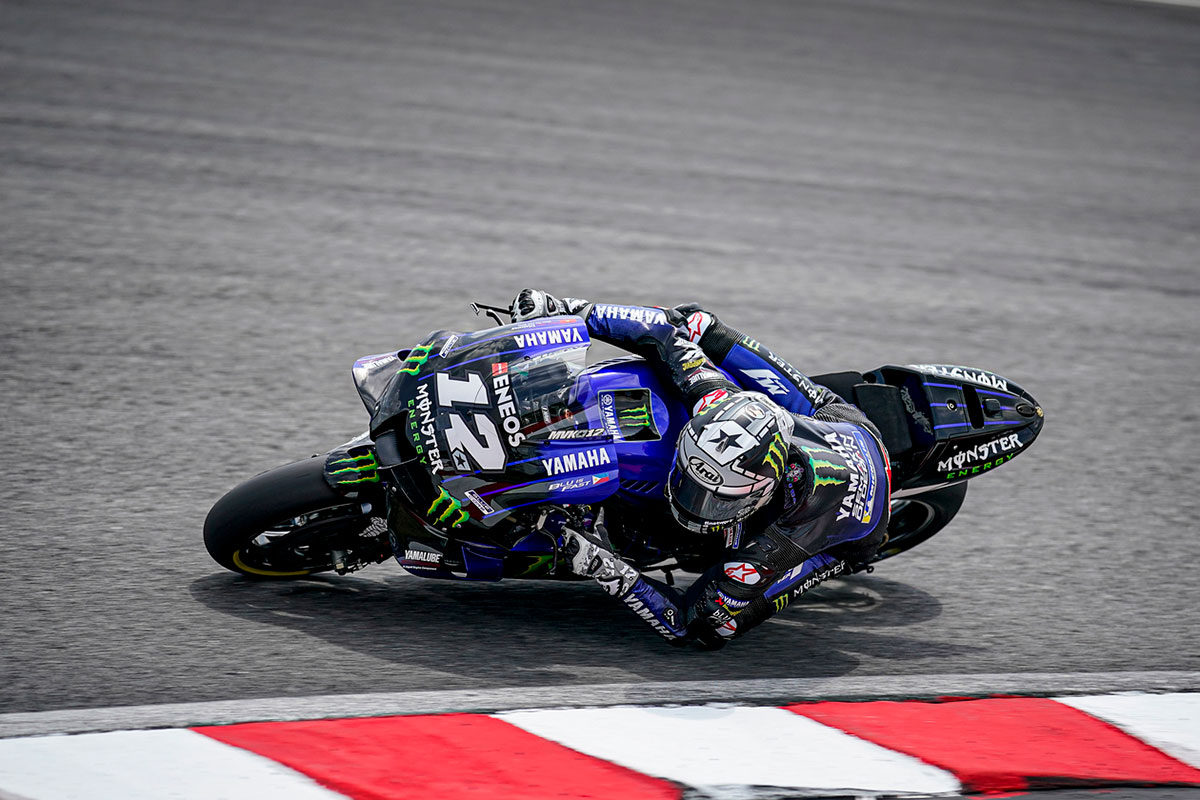 2020年MotoGPセパン公式テスト：マーベリック・ビニャーレス（モンスターエナジー・ヤマハMotoGP）