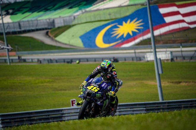 2020年MotoGPセパン公式テスト：バレンティーノ・ロッシ（モンスターエナジー・ヤマハMotoGP）