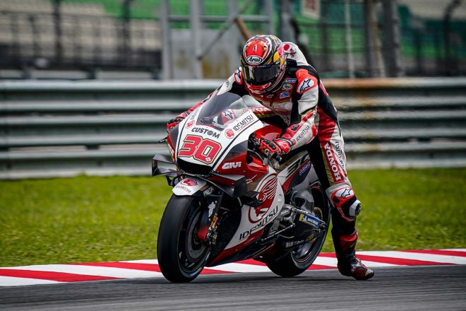 2020年MotoGPセパン公式テスト：中上貴晶（LCRホンダ・イデミツ）