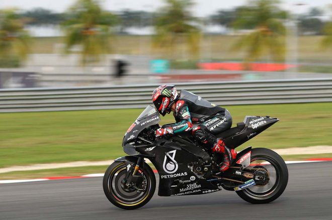 2020年MotoGPセパン公式テスト：ファビオ・クアルタラロ（ペトロナス・ヤマハSRT）