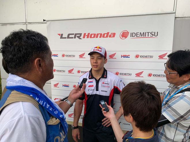 2020年MotoGPセパン公式テスト:中上貴晶(LCRホンダ・イデミツ)