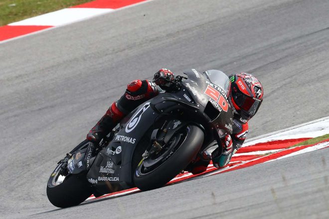 2020年MotoGPセパン公式テスト：ファビオ・クアルタラロ（ペトロナス・ヤマハSRT）