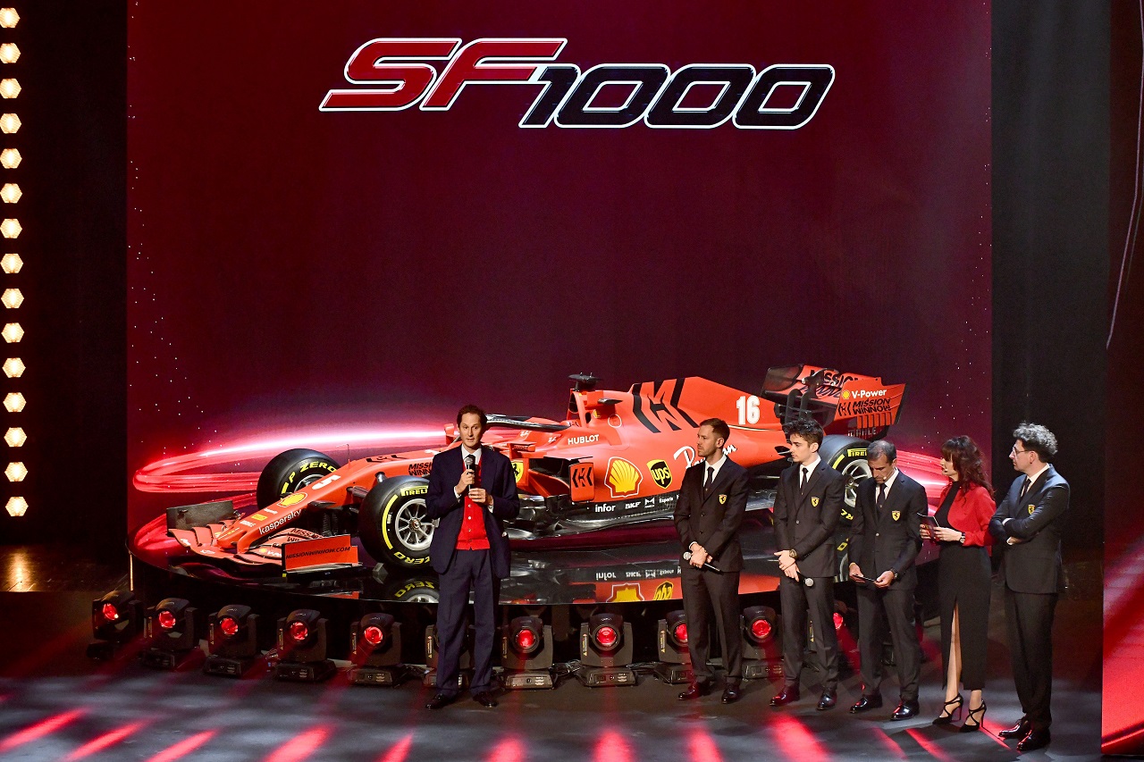 2020年フェラーリF1『SF1000』発表会