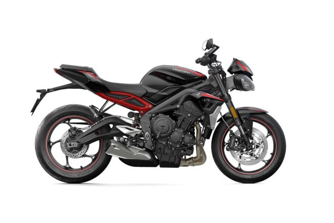 2020年新型ストリートトリプルR Low：サファイアブラック