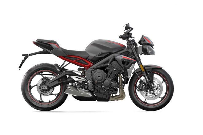 2020年新型ストリートトリプルR Low：マットシルバーアイス
