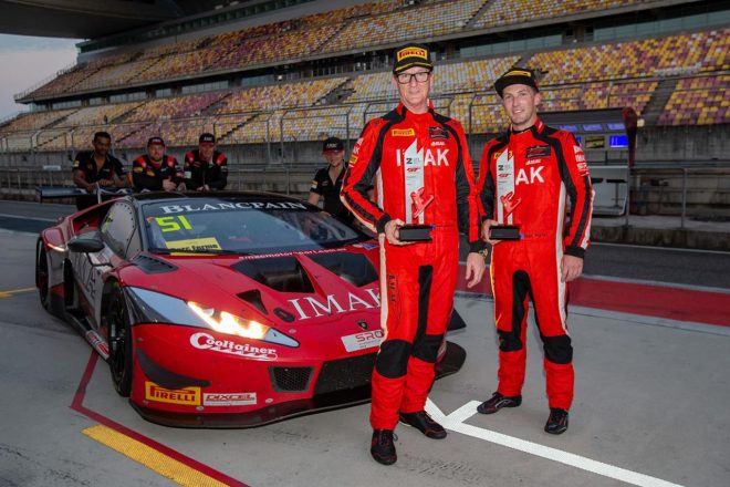 オーストラリアのAMAKモータースポーツのランボルギーニ・ウラカンGT3