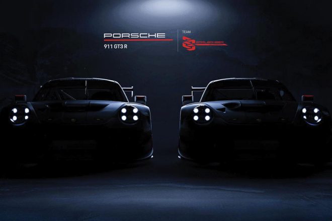 GTワールドチャレンジ・アジアへの参戦発表を行ったEBM