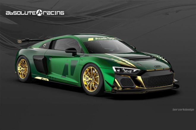 アブソリュート・レーシングがGTワールドチャレンジ・アジアで走らせる2020年モデルのアウディ