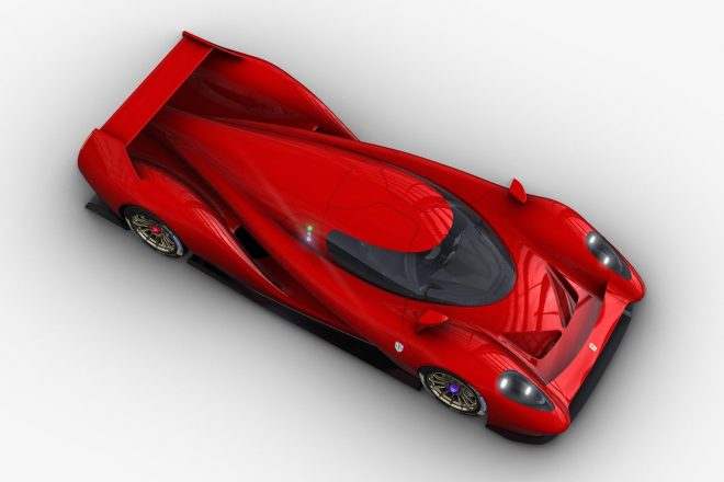 3.0リットルV6ツインターボエンジンを搭載するSCG 007