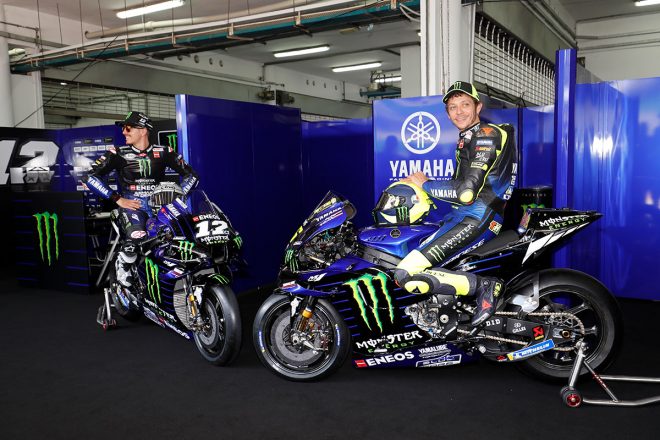 マーベリック・ビニャーレス、バレンティーノ・ロッシ（モンスターエナジー・ヤマハMotoGP）