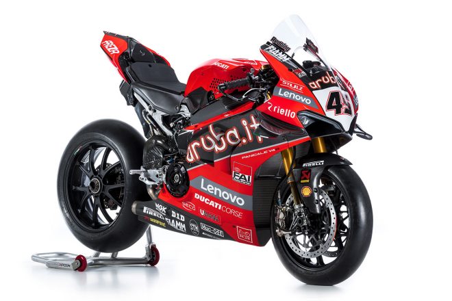 2020年SBK仕様のドゥカティ パニガーレV4 R