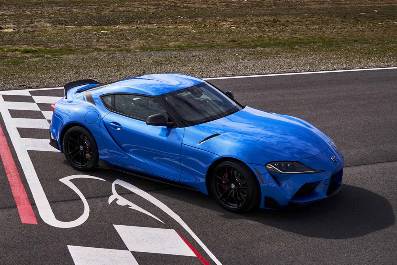 2021年モデルGRスープラ／フロント右上