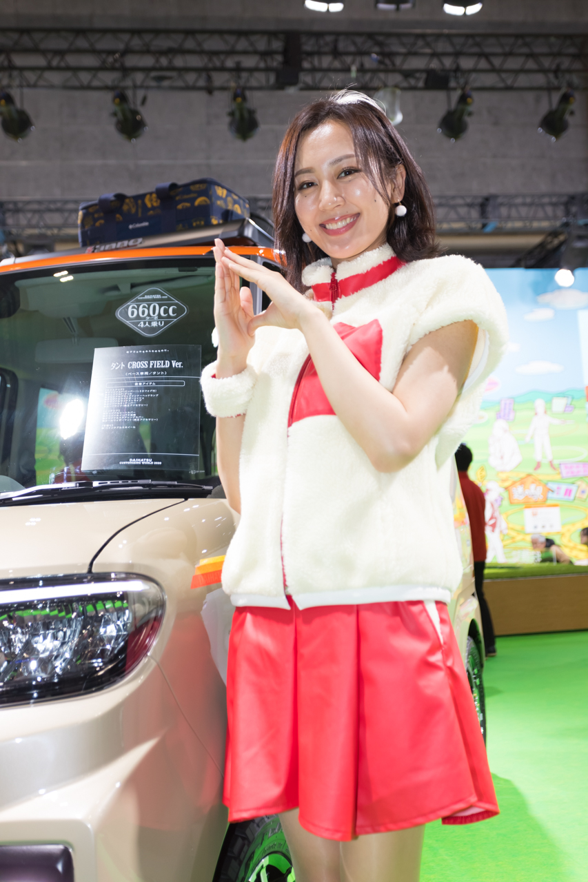 大阪オートメッセ2020コンパニオンギャラリー相沢奈緒／ダイハツ