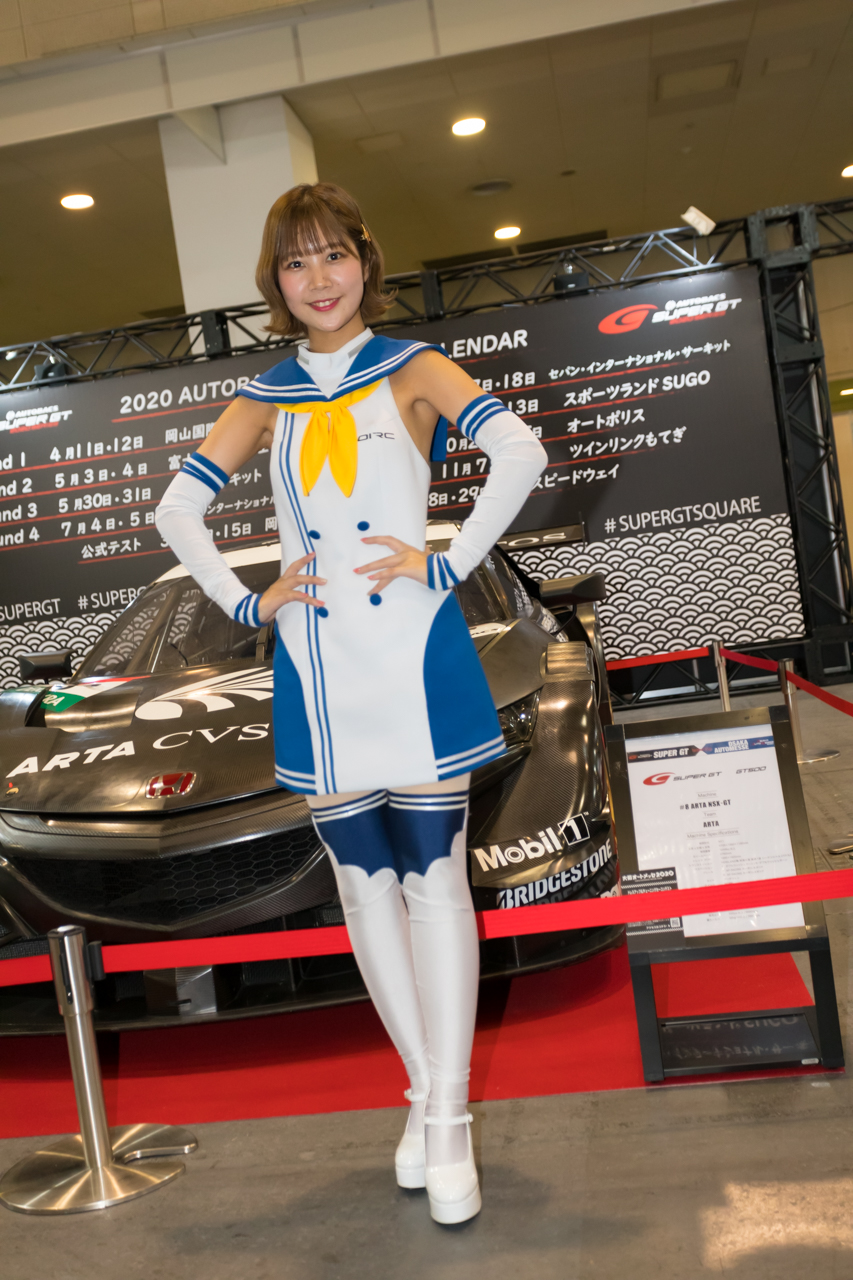 大阪オートメッセ2020コンパニオンギャラリー坂本七海／岡山国際サーキット