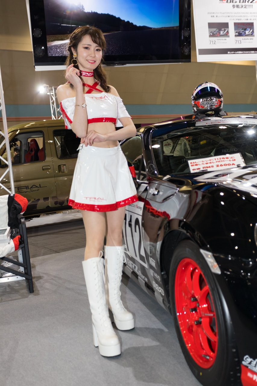 大阪オートメッセ2020コンパニオンギャラリー福山ゆずゆ／トライアル