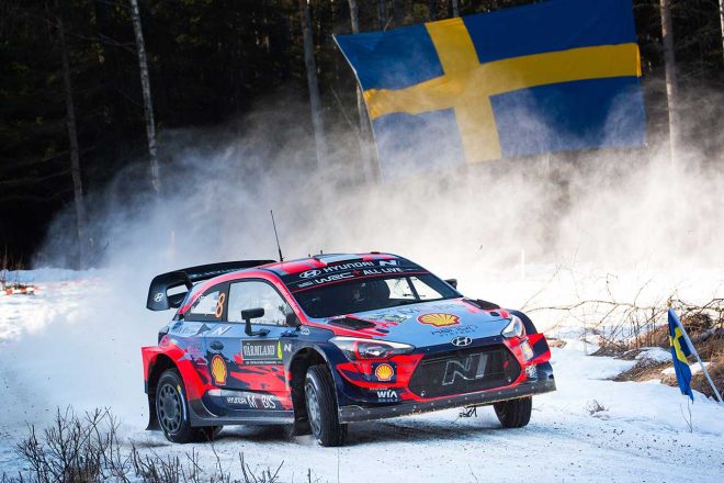 オット・タナク（ヒュンダイi20クーペWRC）／2020WRC第2戦スウェーデン