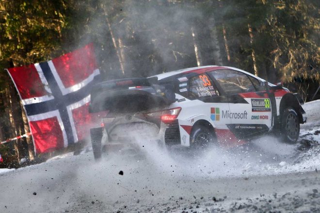 エルフィン・エバンスのトヨタ・ヤリスWRC／2020WRC第2戦スウェーデン