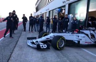 F1 | アルファタウリが2020年型F1マシン『AT01・ホンダ』をシェイクダウン