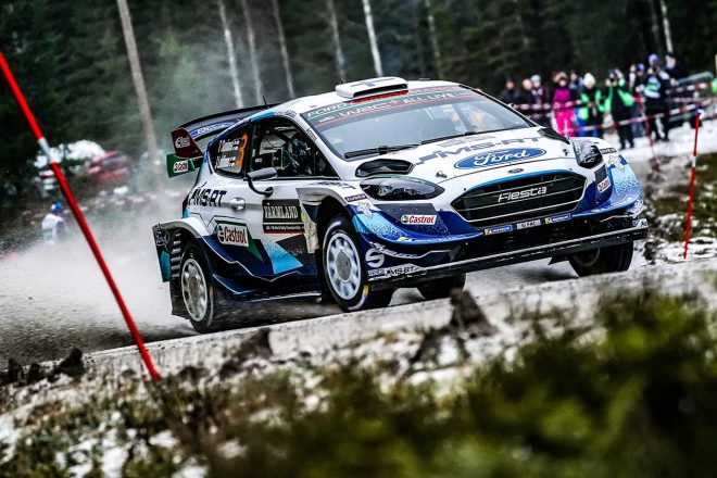 テーム・スニネン（フォード・フィエスタWRC）／2020WRC第2戦スウェーデン