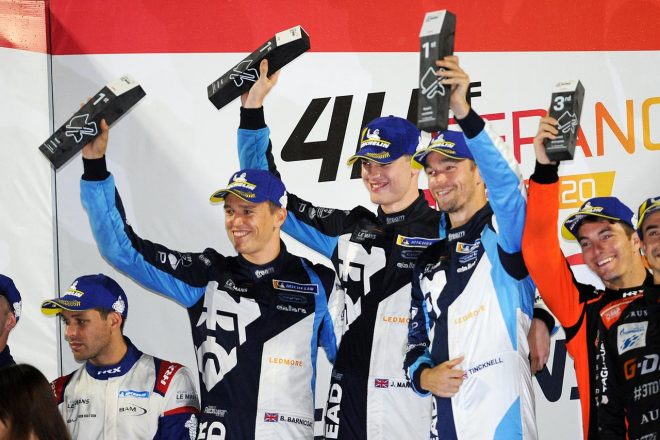 サンダーヘッド・カーリン・レーシングのジャック・マンチェスター／ハリー・ティンクネル／ベン・バーニコート