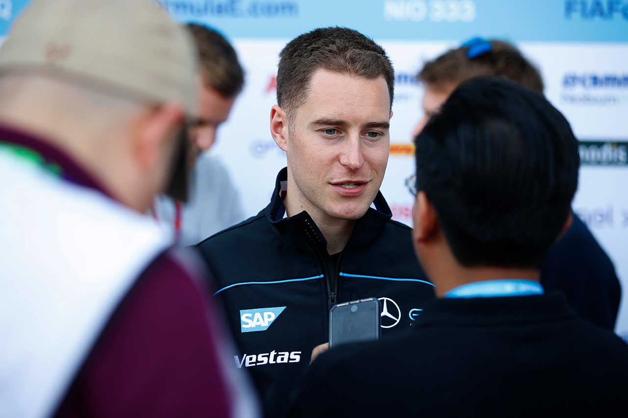 2019／20ABBフォーミュラE選手権第4戦メキシコシティ　ストフェル・バンドーン（メルセデス・ベンツEQ・フォーミュラEチーム）