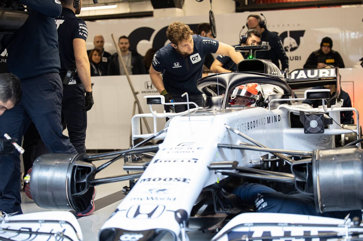 2020年F1第1回バルセロナテスト1日目：ダニール・クビアト（アルファタウリ・ホンダ）