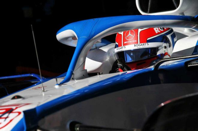 2020年F1第1回バルセロナテスト2日目　ジョージ・ラッセル（ウイリアムズ）2020年F1第1回バルセロナテスト2日目　ジョージ・ラッセル（ウイリアムズ）