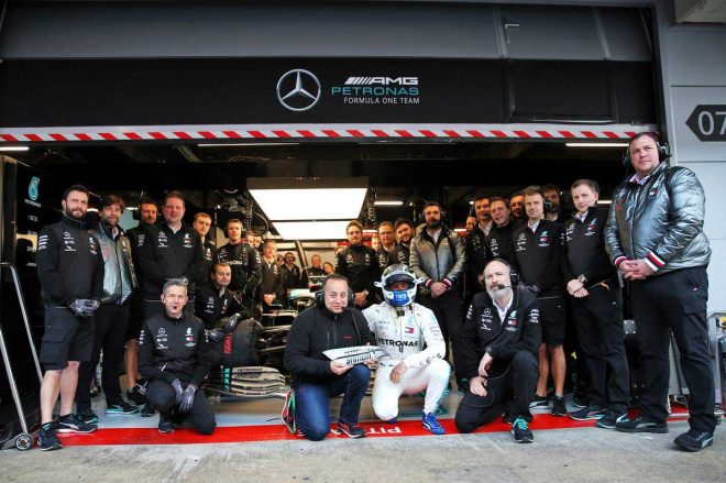 2020年F1第1回バルセロナテスト3日目　バルテリ・ボッタス（メルセデス）