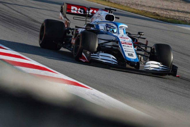 2020年F1第1回バルセロナテスト3日目　ニコラス・ラティフィ（ウイリアムズ）