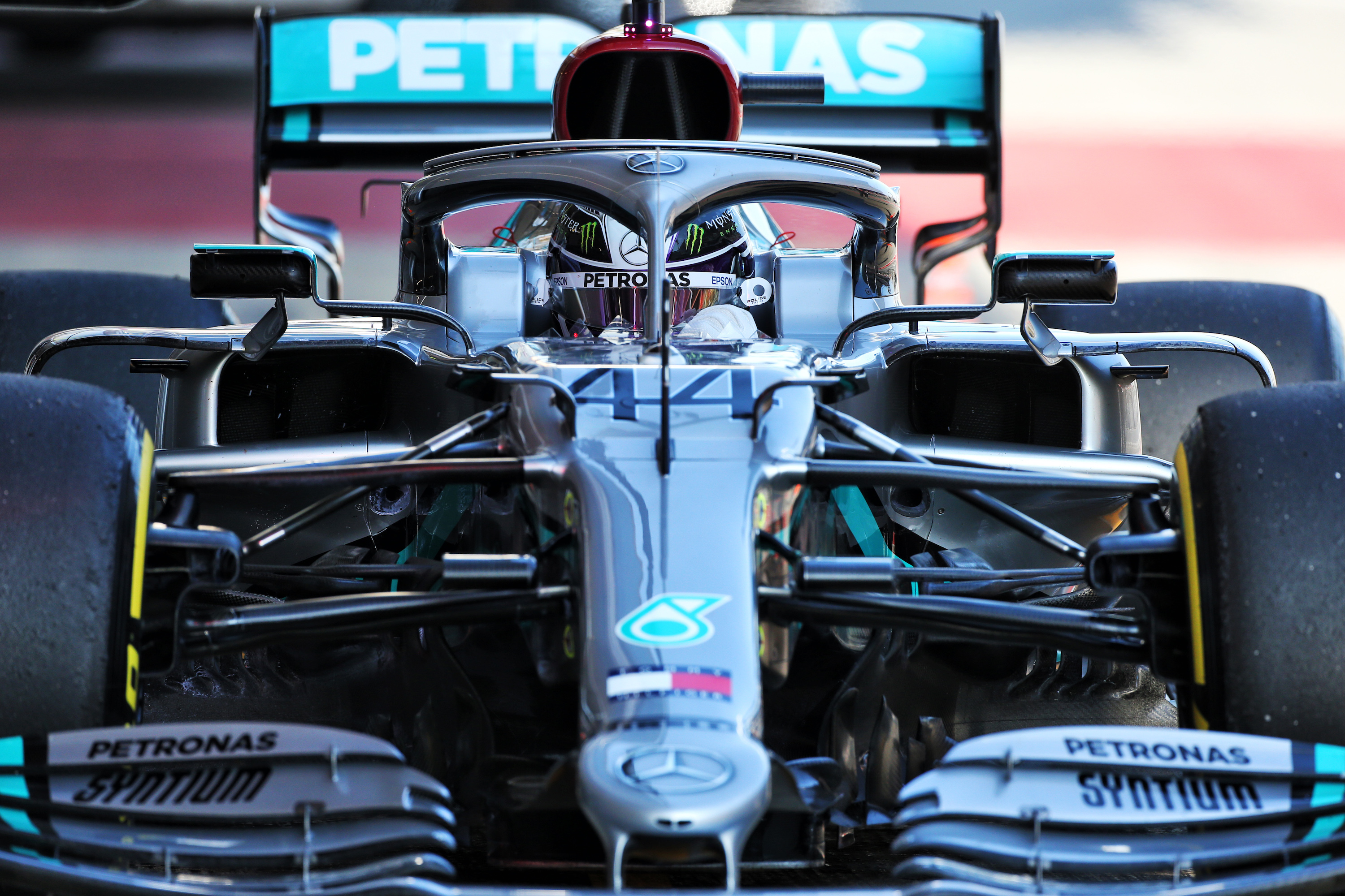 2020年F1バルセロナテストでのハミルトン