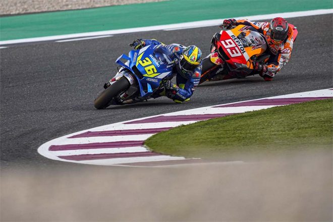 2020年MotoGPカタール公式テスト：ジョアン・ミル（チーム・スズキ・エクスター）