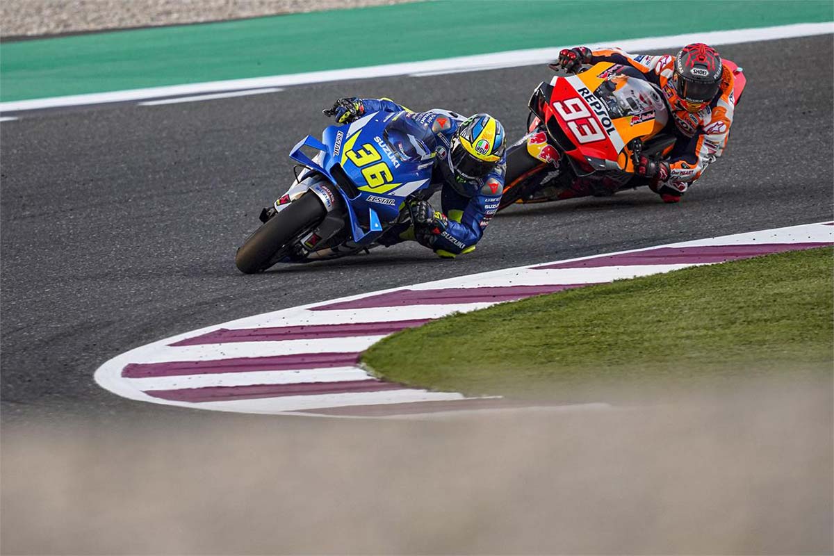 2020年MotoGPカタール公式テスト：ジョアン・ミル（チーム・スズキ・エクスター）