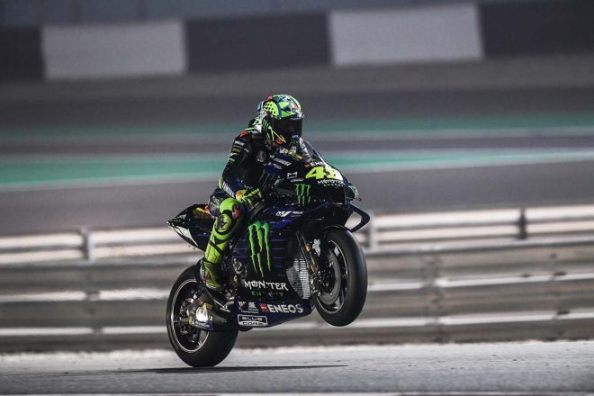 2020年MotoGPカタール公式テスト：バレンティーノ・ロッシ（モンスターエナジー・ヤマハMotoGP）