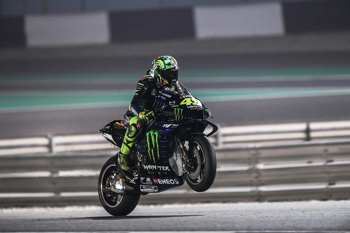 2020年MotoGPカタール公式テスト：バレンティーノ・ロッシ（モンスターエナジー・ヤマハMotoGP）