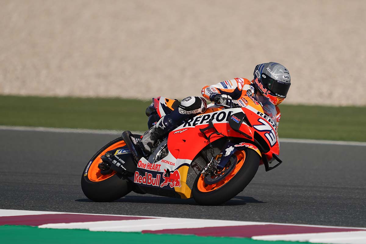 2020年MotoGPカタール公式テスト：アレックス・マルケス（レプソル・ホンダ・チーム）