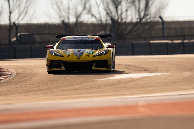 WECにデビューを飾ったコルベット・レーシングの63号車シボレー・コルベットC8.R