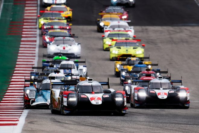 総合3位でフィニッシュした7号車トヨタTS050ハイブリッド