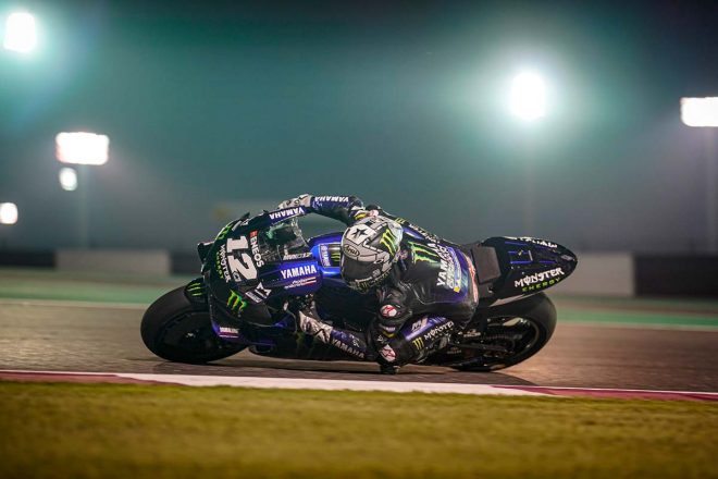 2020年MotoGPカタール公式テスト：マーベリック・ビニャーレス（モンスターエナジー・ヤマハMotoGP）