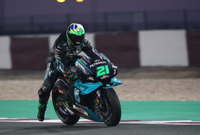 2020年MotoGPカタール公式テスト：フランコ・モルビデリ（ペトロナス・ヤマハSRT）