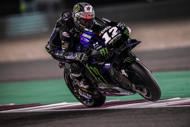 2020年MotoGPカタール公式テスト：マーベリック・ビニャーレス（モンスターエナジー・ヤマハMotoGP）