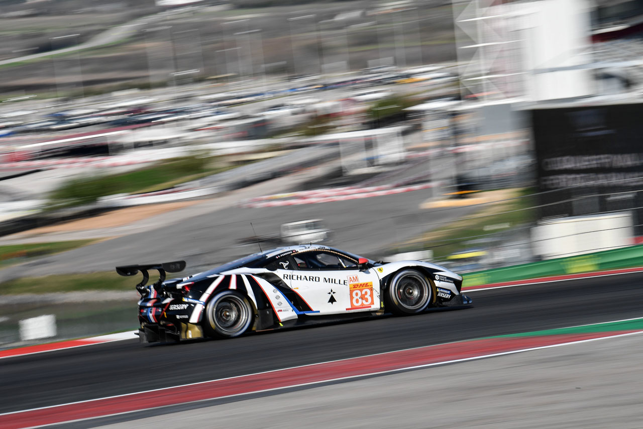 AFコルセの83号車フェラーリ488 GTE Evo