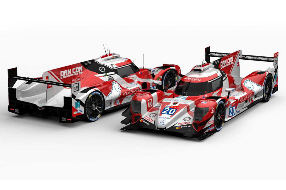 ハイクラス・レーシングが公開したル・マン24時間での20号車オレカ07のカラーリングイメージ