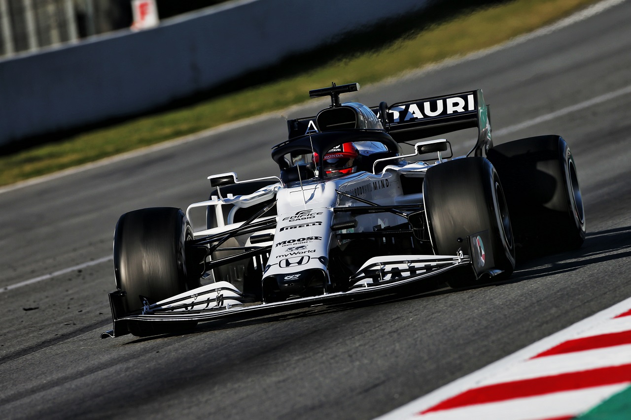 2020年第2回F1プレシーズンテスト1日目：ダニール・クビアト（アルファタウリ・ホンダ）