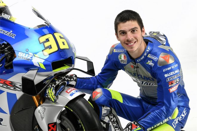 2020年MotoGPを戦うジョアン・ミル（チーム・スズキ・エクスター）
