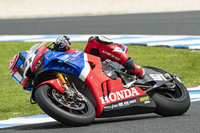 レオン・ハスラム（TEAM HRC）