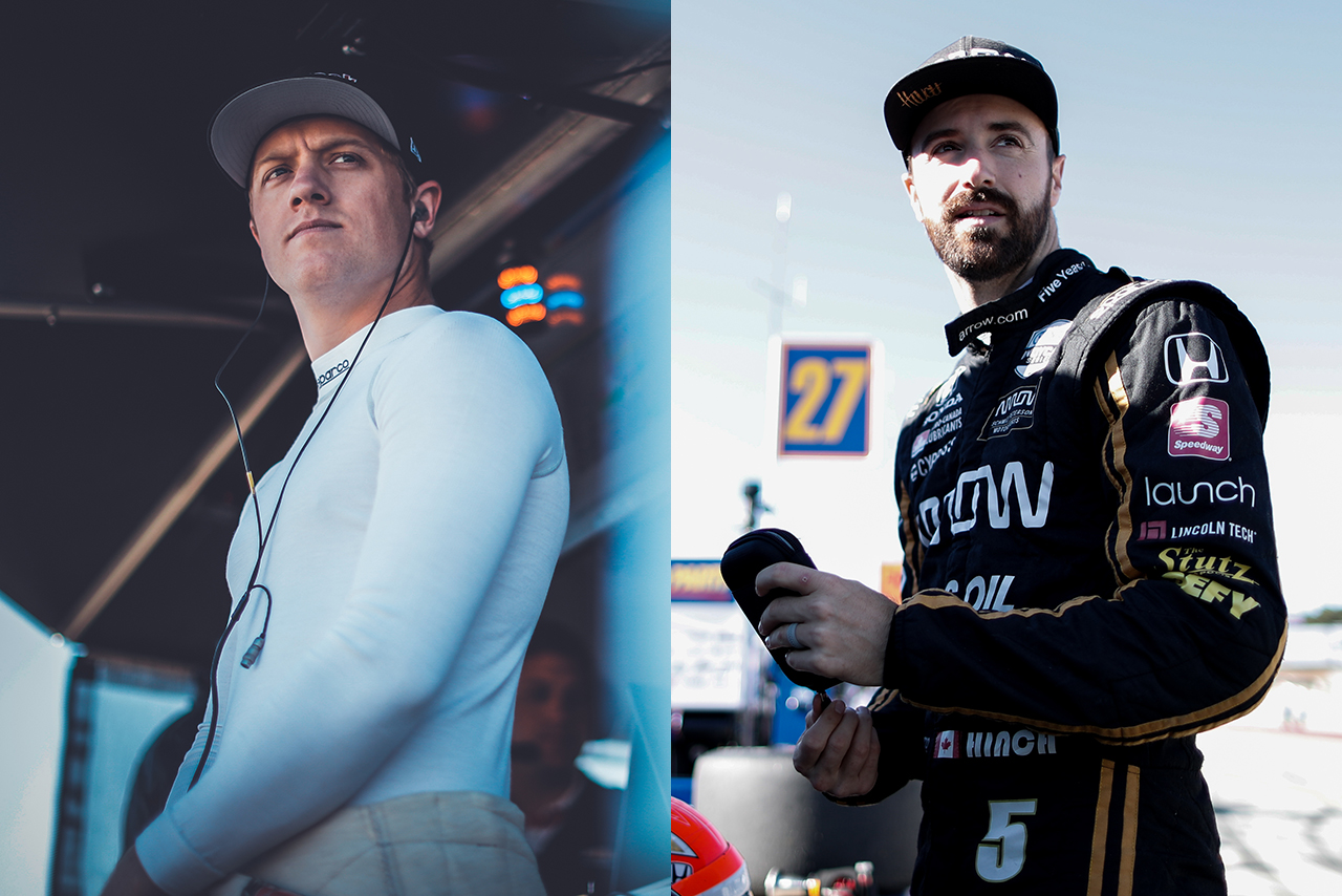 古巣に復帰しインディカーにスポット参戦するスペンサー・ピゴットとジェームズ・ヒンチクリフ
