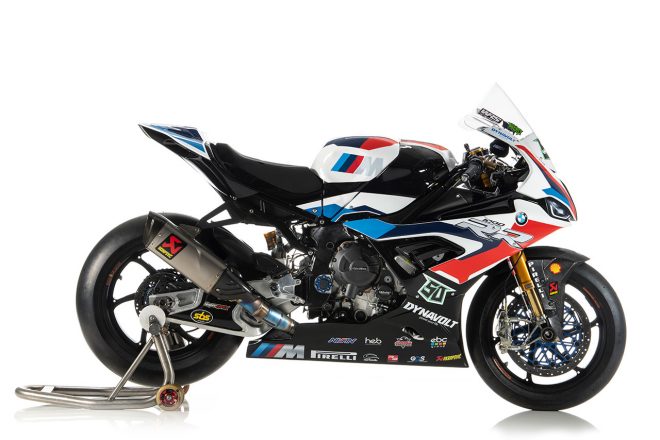 2020年SBKを走るBMW S1000RR（BMWモトラッド・ワールドSBKチーム）／ユージン・ラバティ機