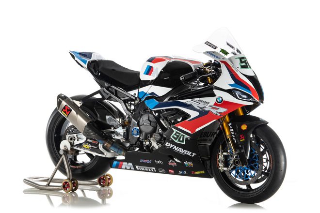 2020年SBKを走るBMW S1000RR（BMWモトラッド・ワールドSBKチーム）／ユージン・ラバティ機
