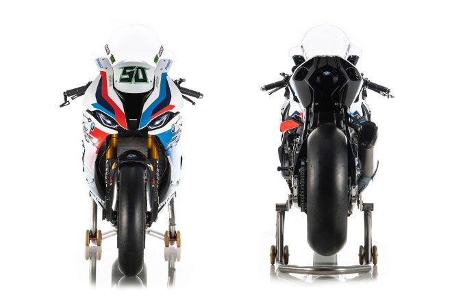 2020年SBKを走るBMW S1000RR（BMWモトラッド・ワールドSBKチーム）／ユージン・ラバティ機