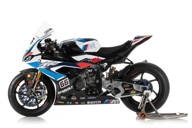 2020年SBKを走るBMW S1000RR（BMWモトラッド・ワールドSBKチーム）／トム・サイクス機